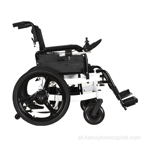 Alumínio de liga de alumínio Cadeira de rodas elétrica de controle remoto dobrável